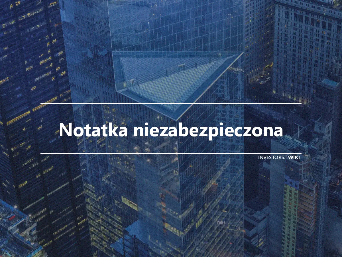 Notatka niezabezpieczona