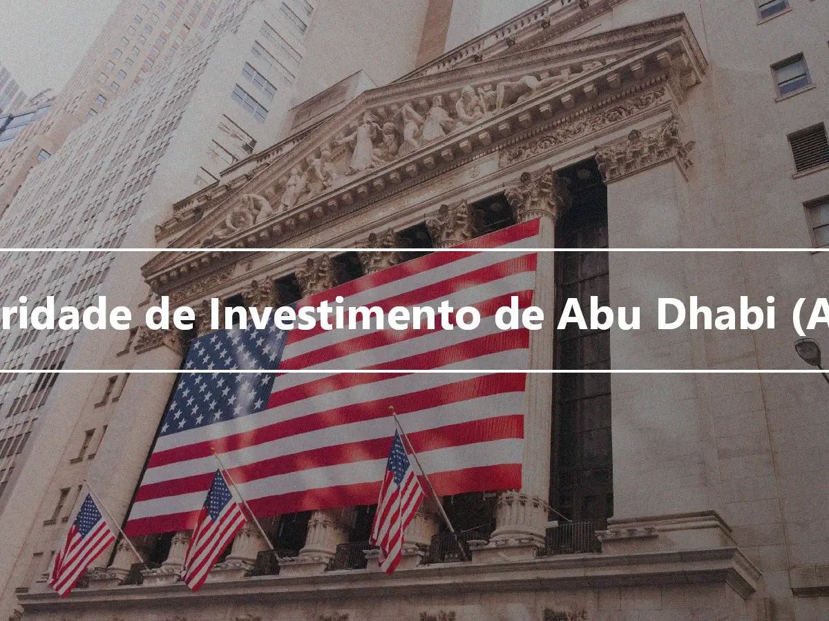 Autoridade de Investimento de Abu Dhabi (ADIA)
