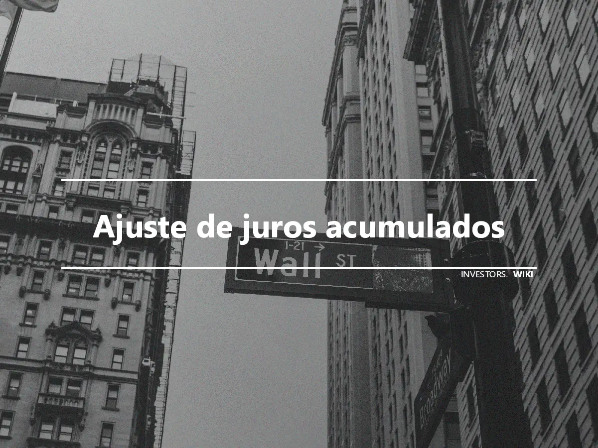 Ajuste de juros acumulados