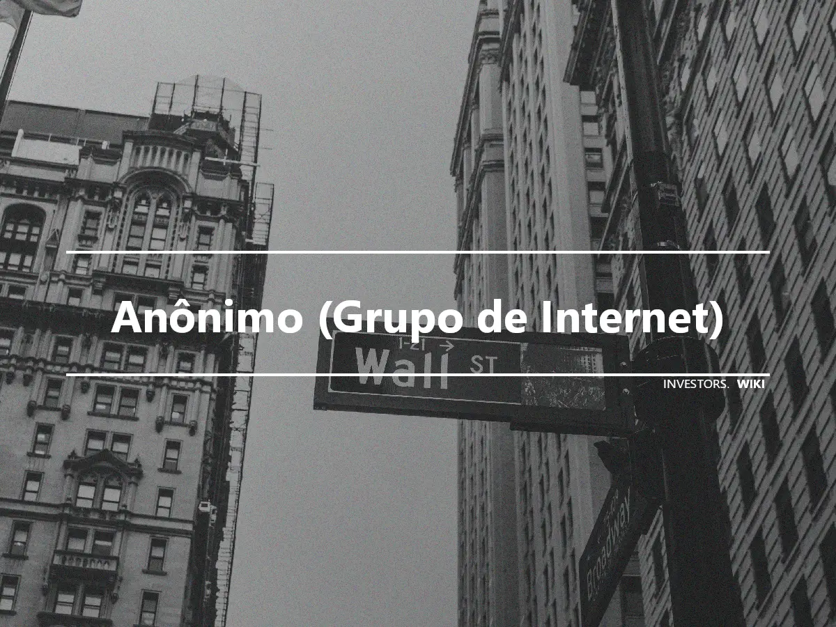 Anônimo (Grupo de Internet)