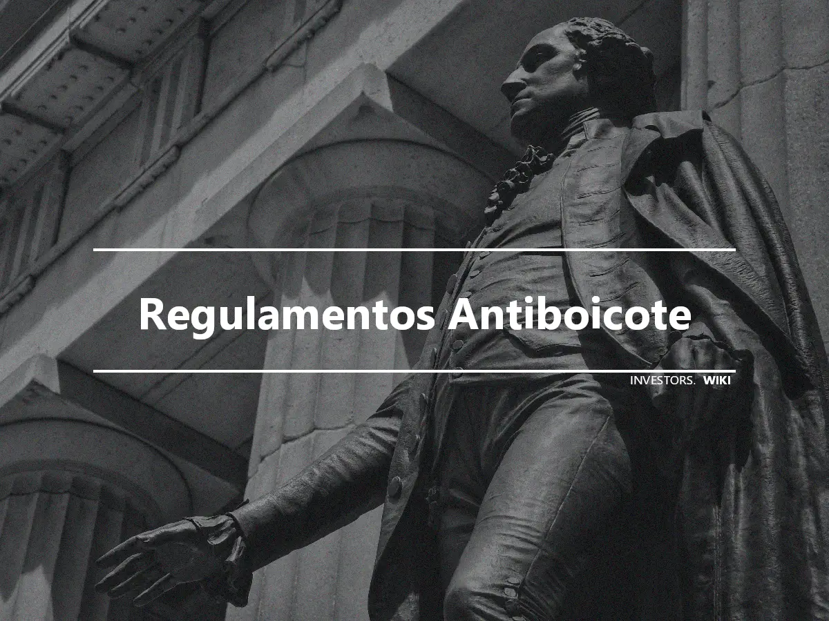 Regulamentos Antiboicote