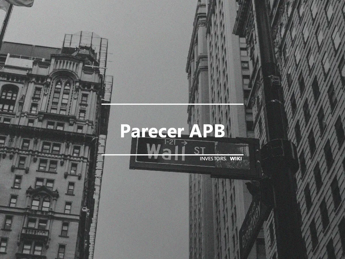 Parecer APB