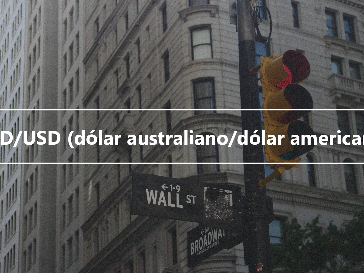 AUD/USD (dólar australiano/dólar americano)