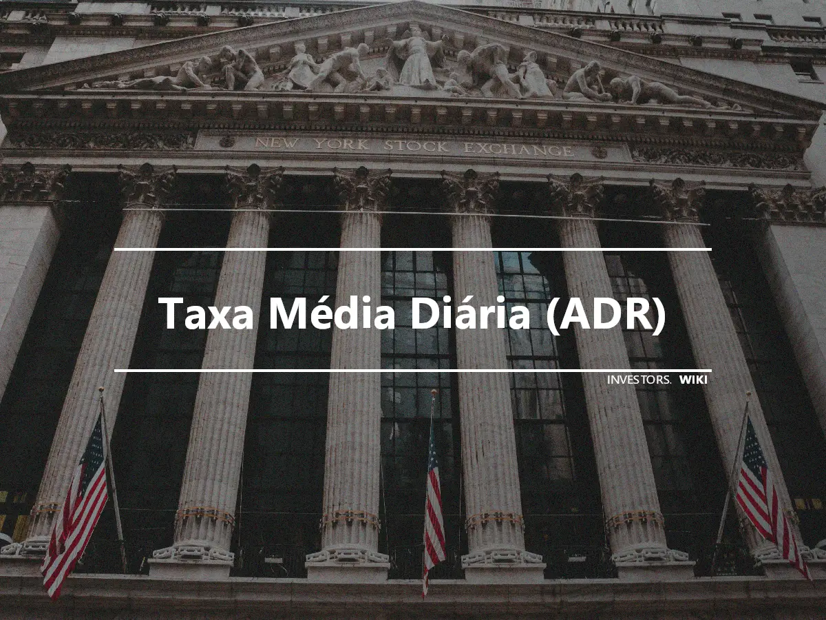 Taxa Média Diária (ADR)