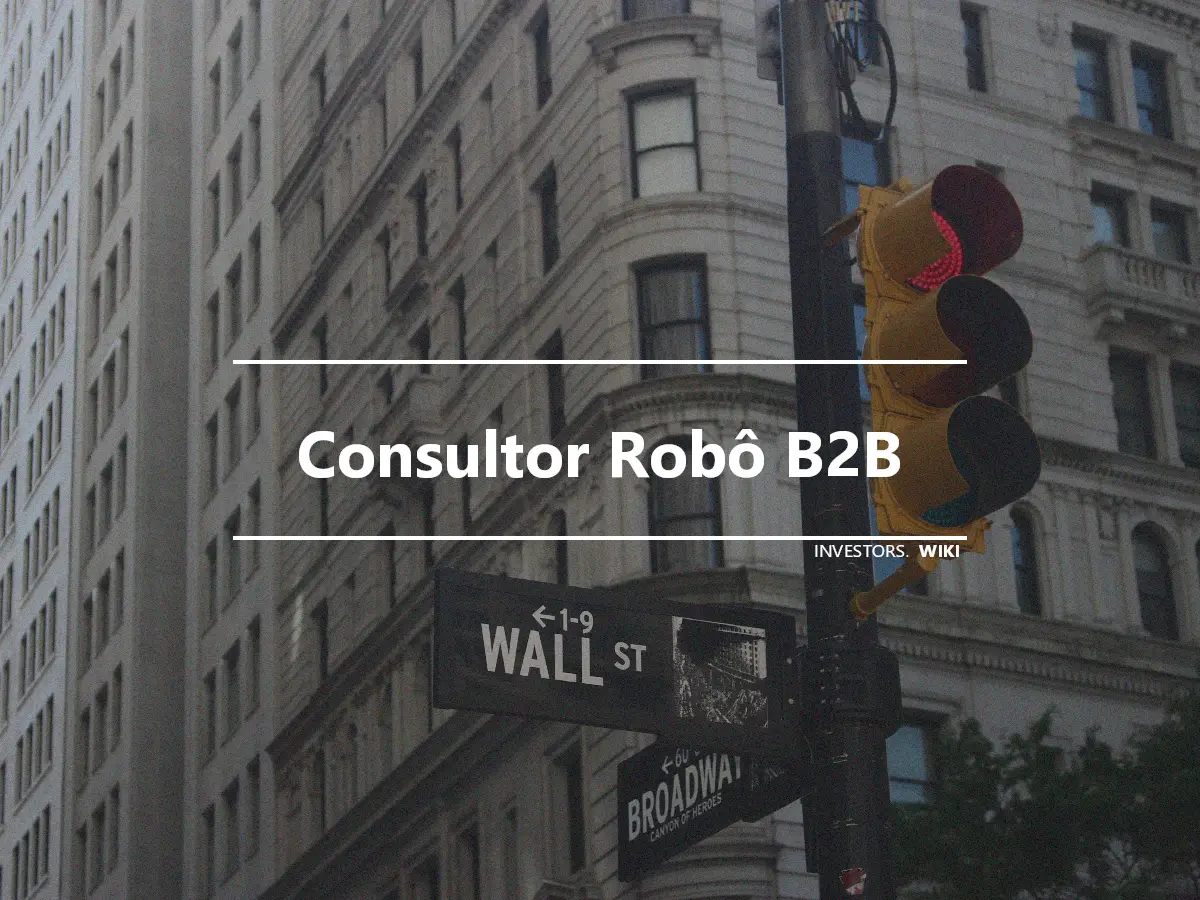 Consultor Robô B2B