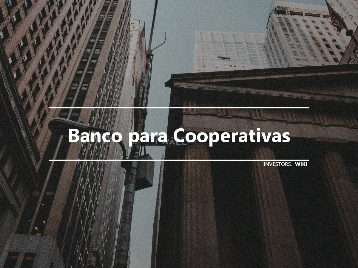 Banco para Cooperativas
