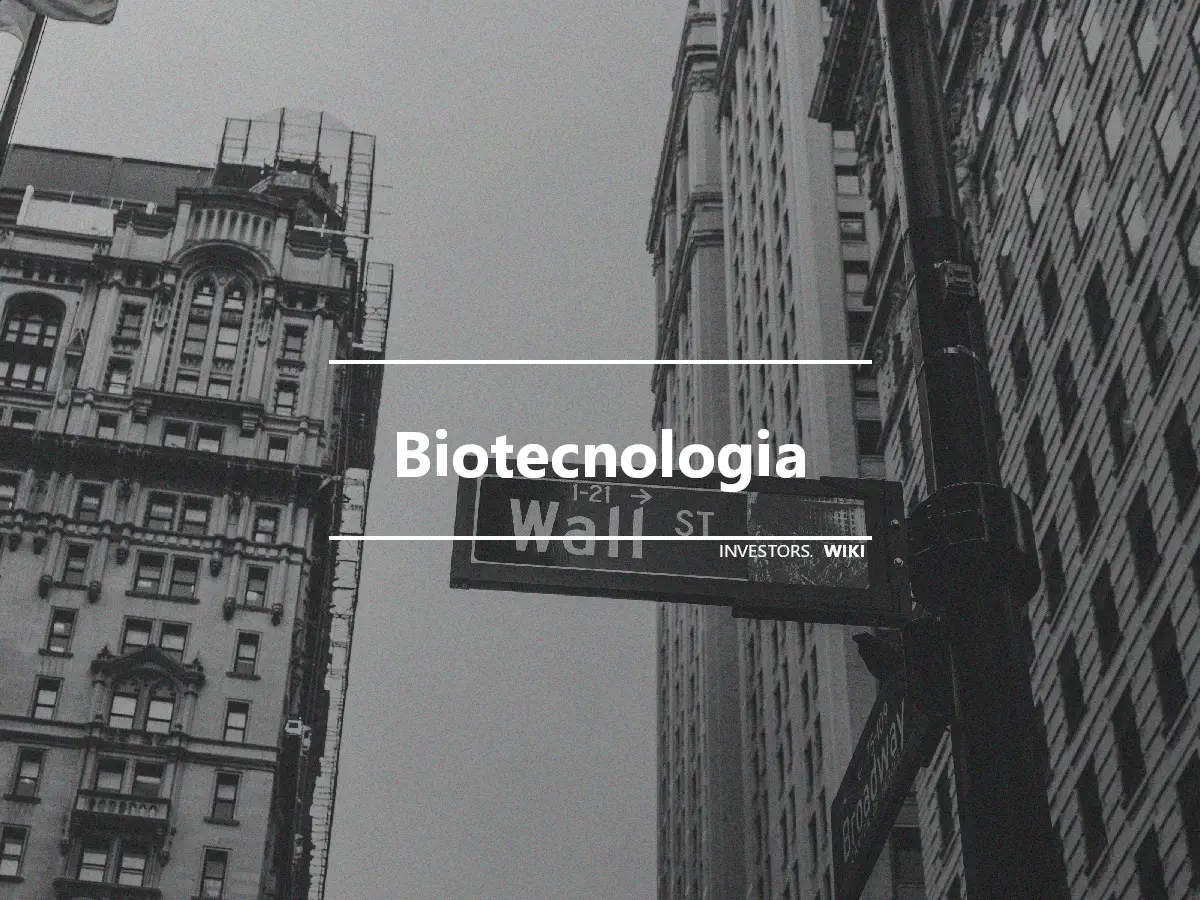 Biotecnologia