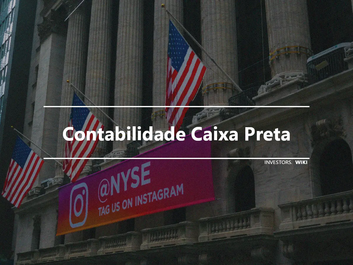 Contabilidade Caixa Preta