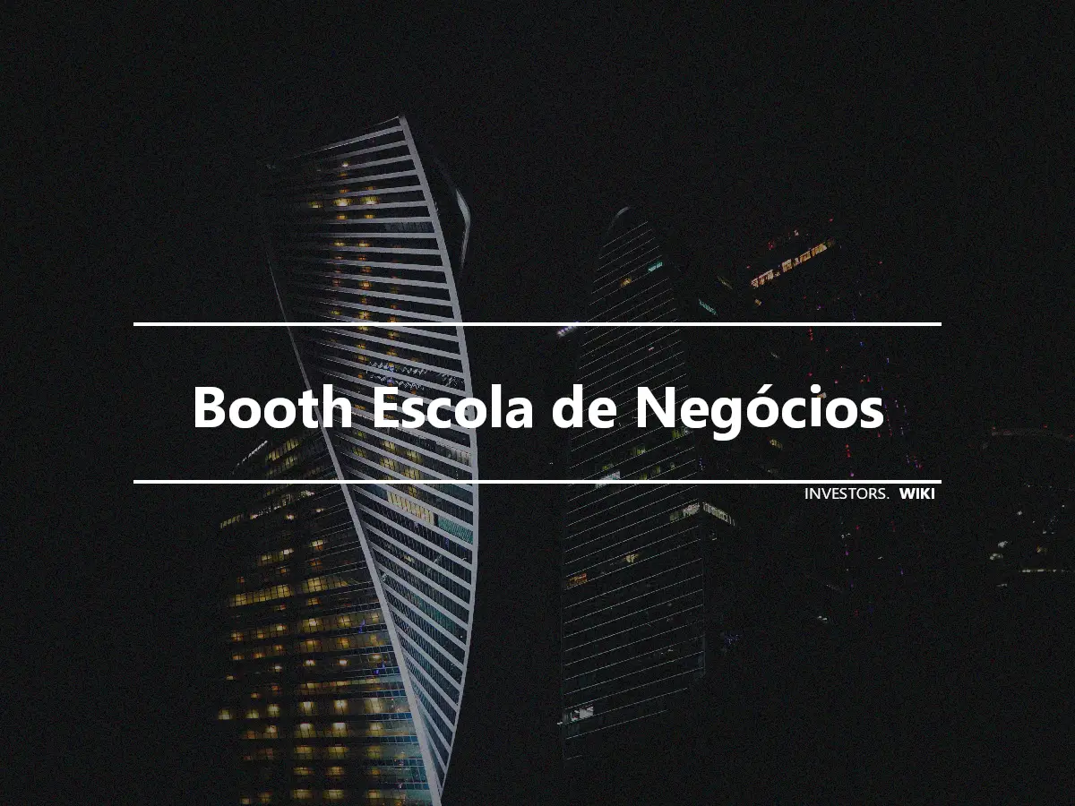 Booth Escola de Negócios