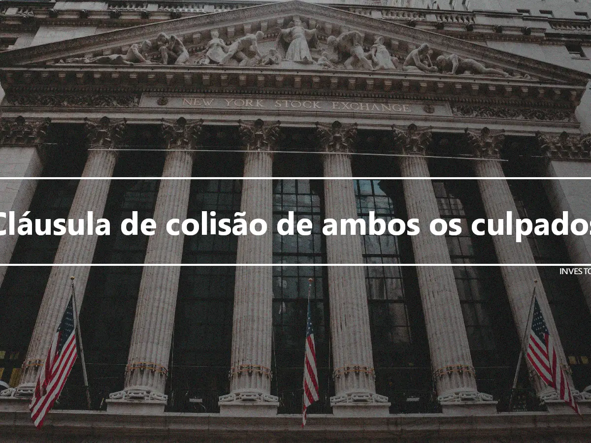 Cláusula de colisão de ambos os culpados