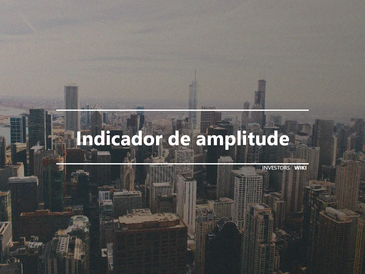 Indicador de amplitude