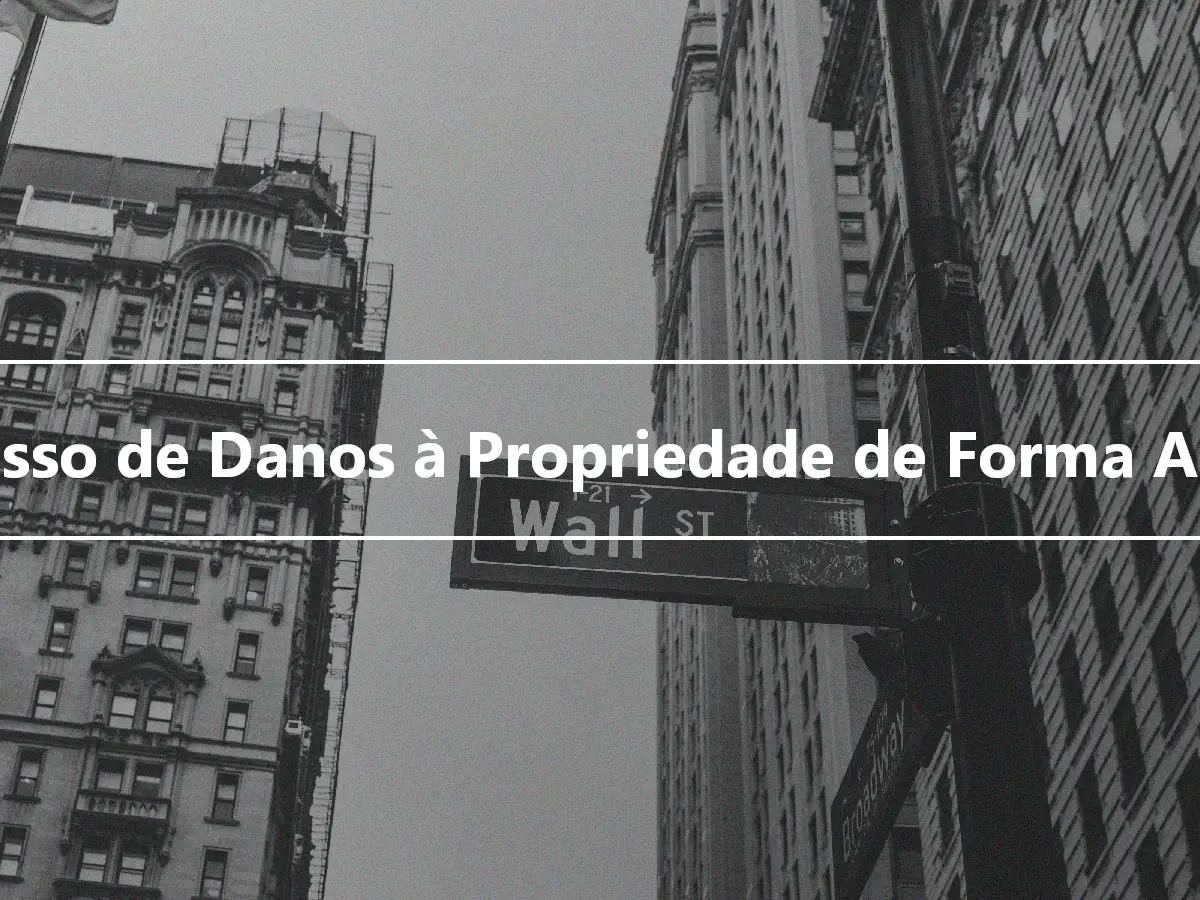 Endosso de Danos à Propriedade de Forma Ampla