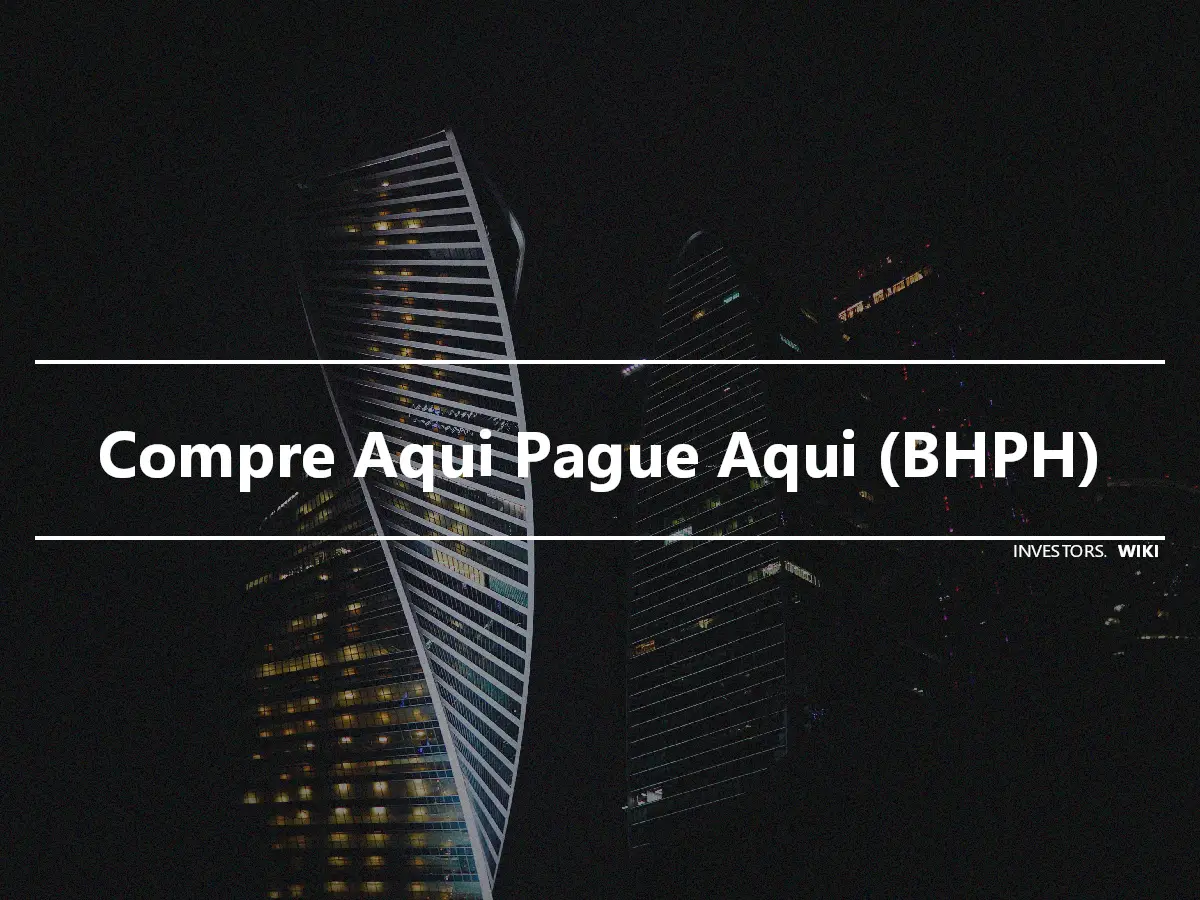 Compre Aqui Pague Aqui (BHPH)