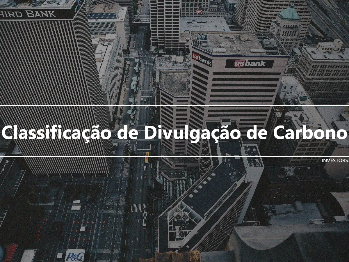 Classificação de Divulgação de Carbono