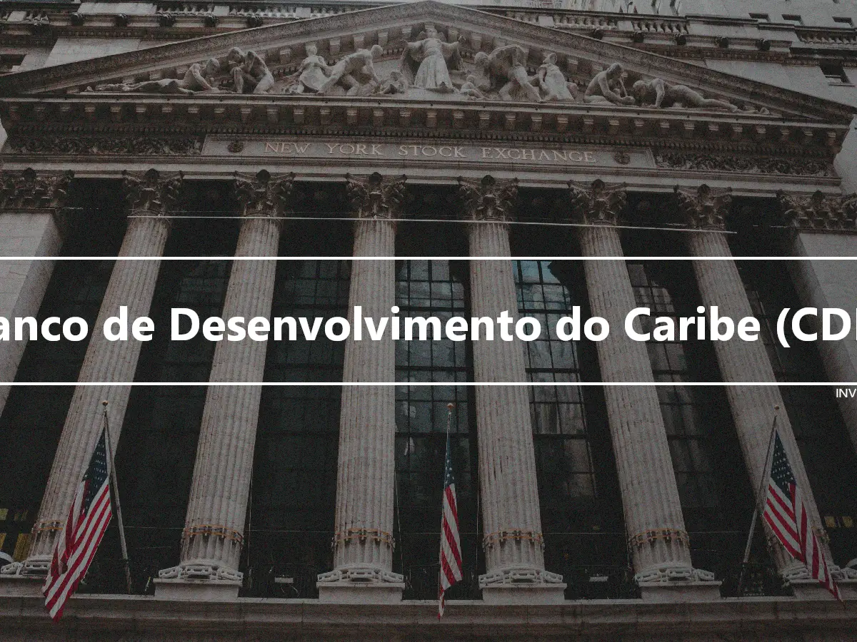 Banco de Desenvolvimento do Caribe (CDB)