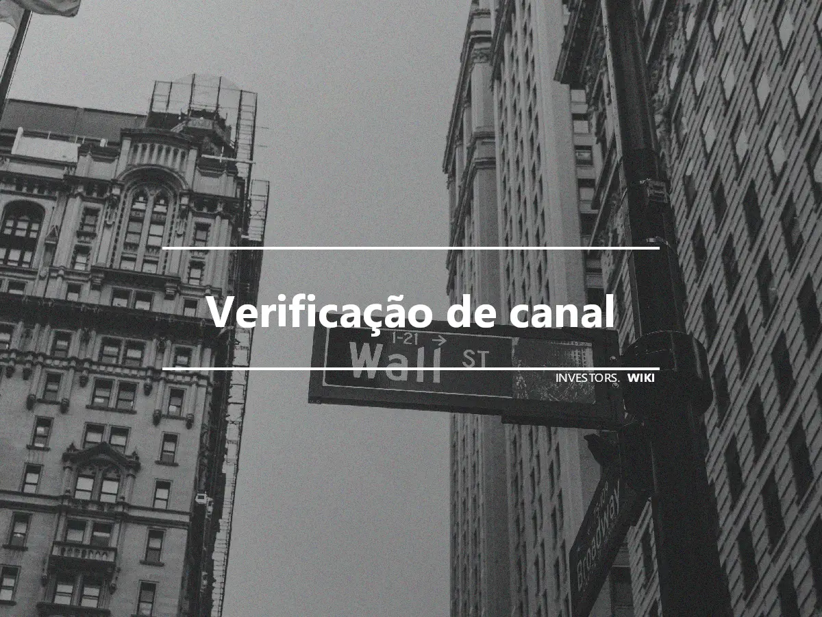 Verificação de canal