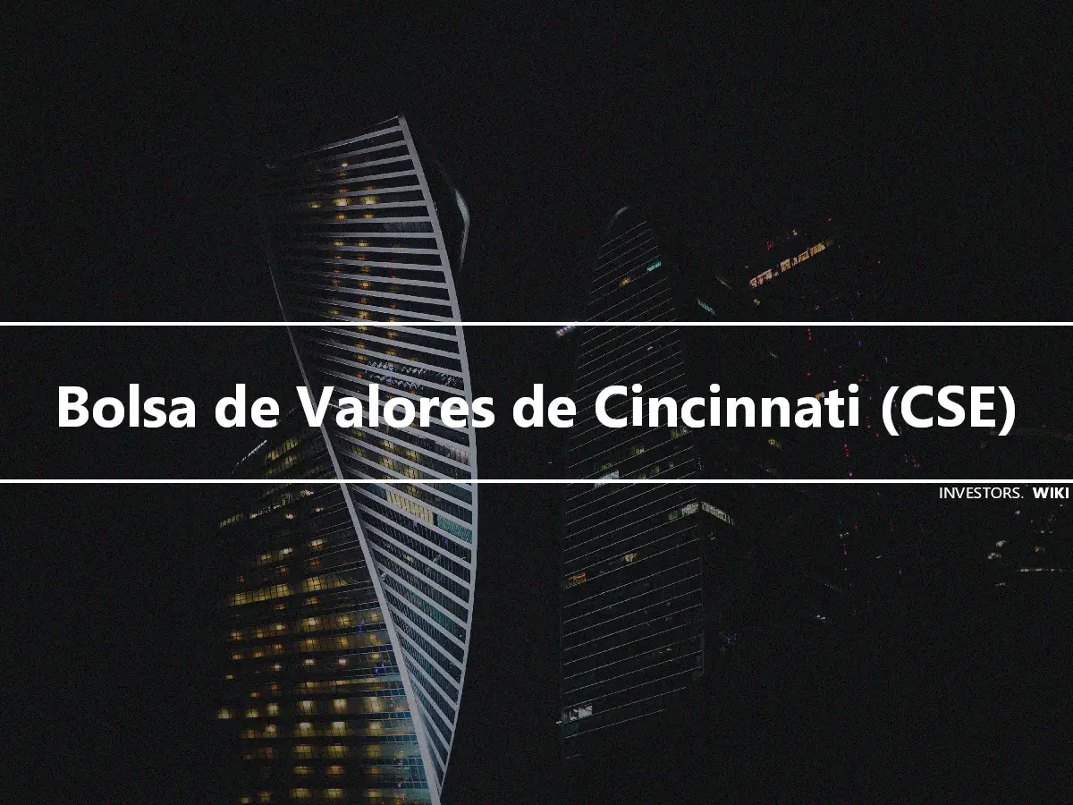 Bolsa de Valores de Cincinnati (CSE)