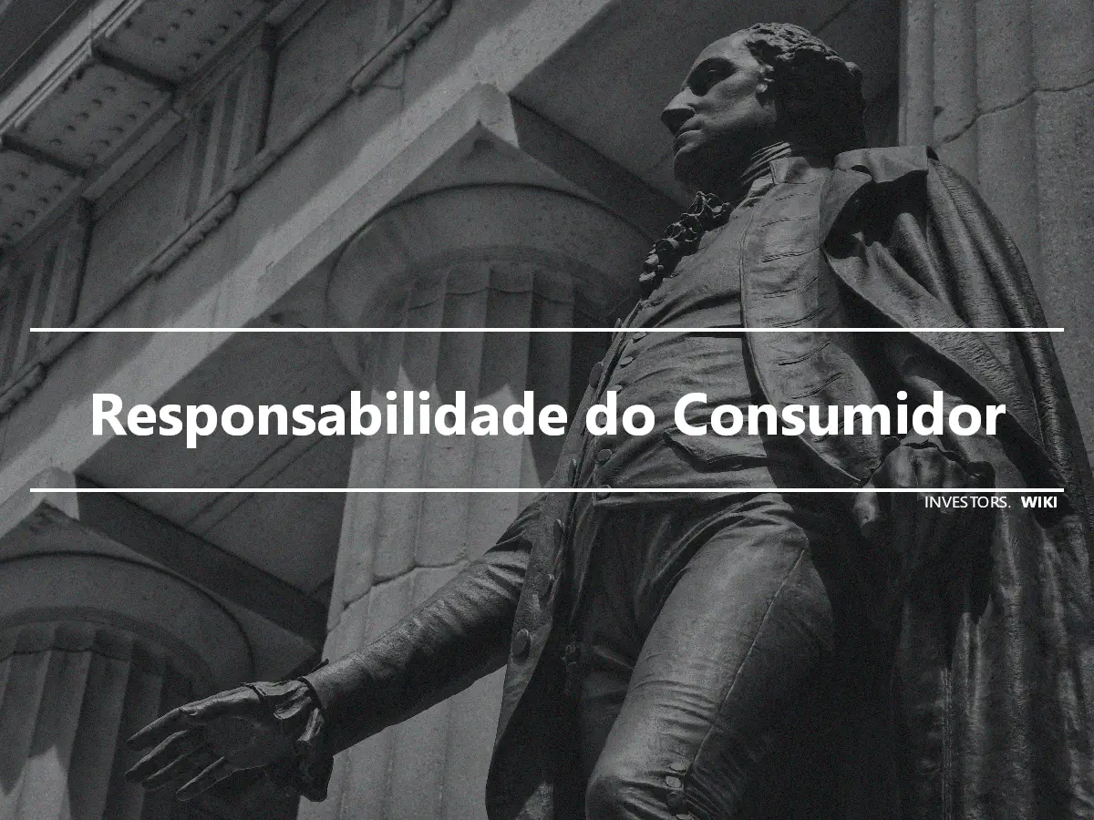 Responsabilidade do Consumidor