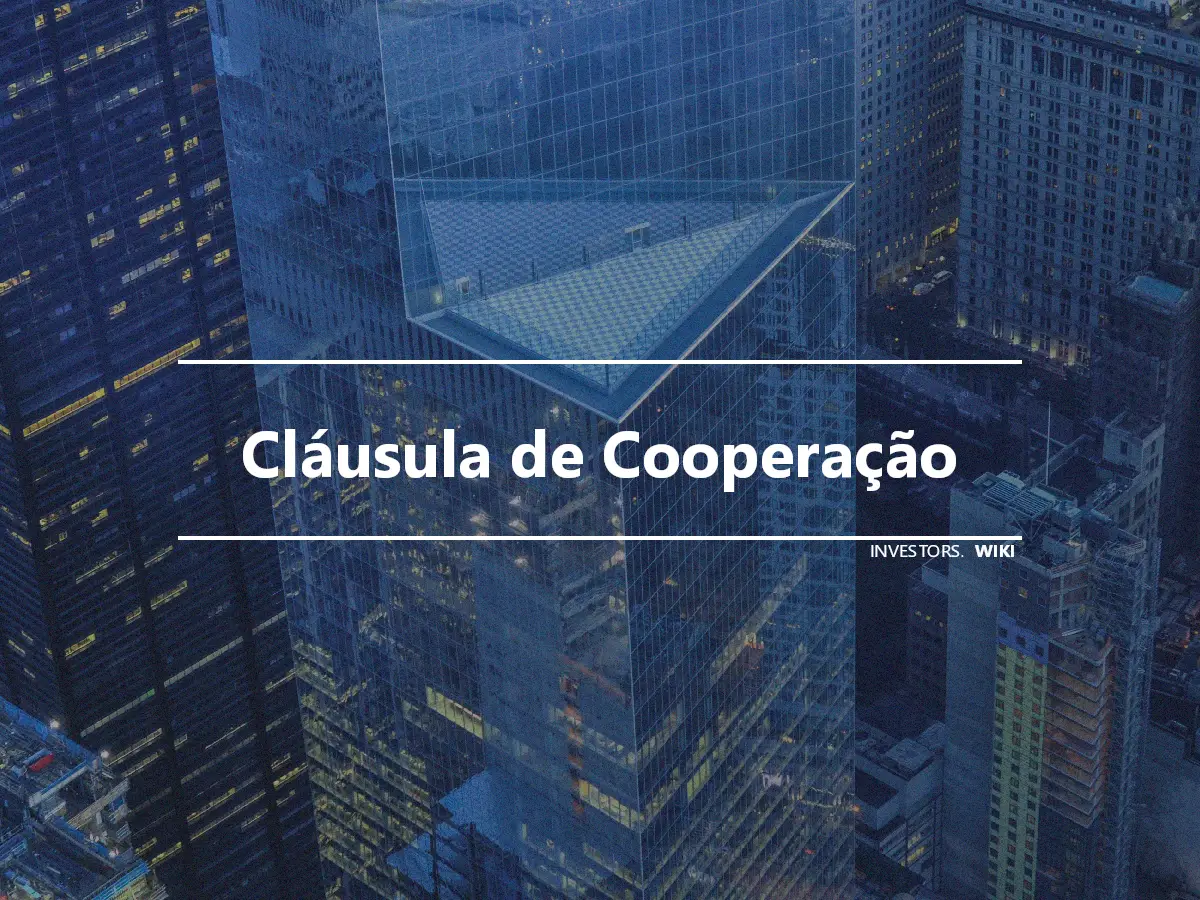 Cláusula de Cooperação