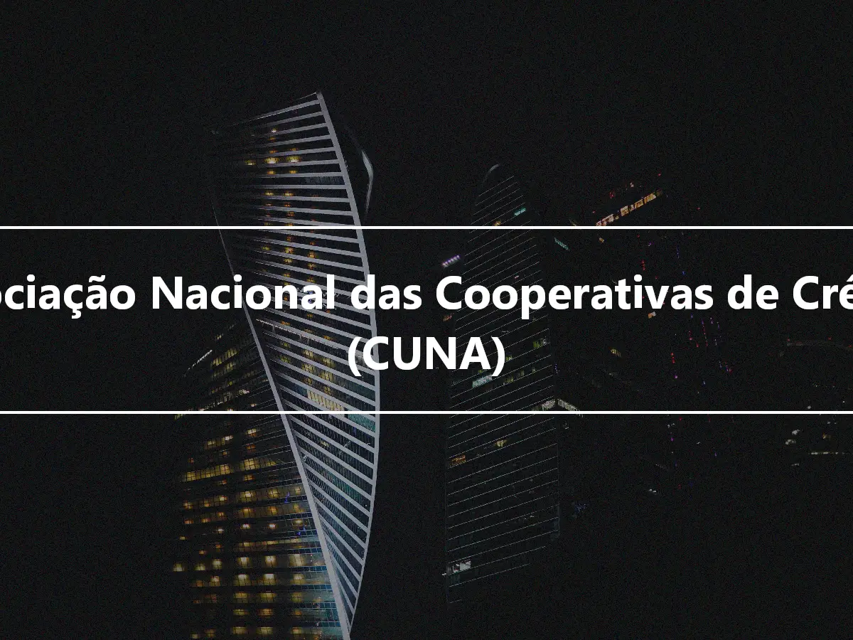 Associação Nacional das Cooperativas de Crédito (CUNA)