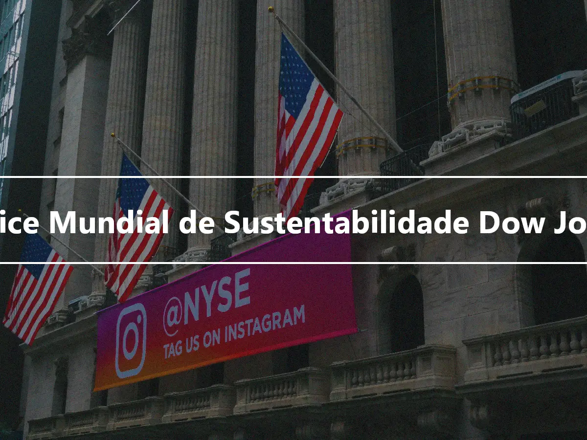 Índice Mundial de Sustentabilidade Dow Jones