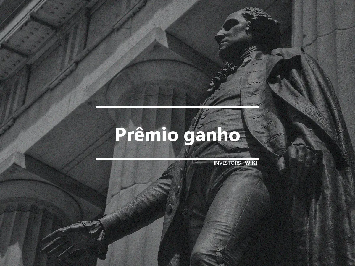 Prêmio ganho