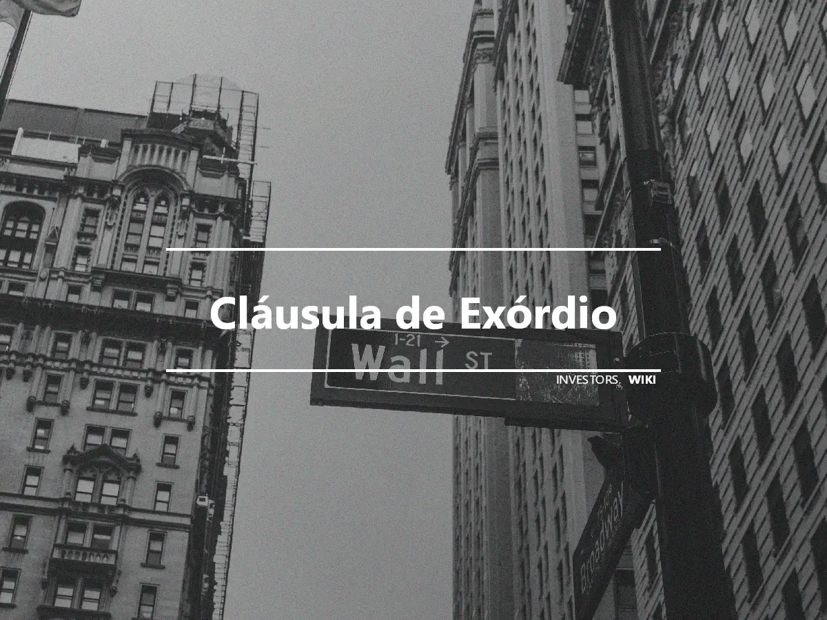 Cláusula de Exórdio