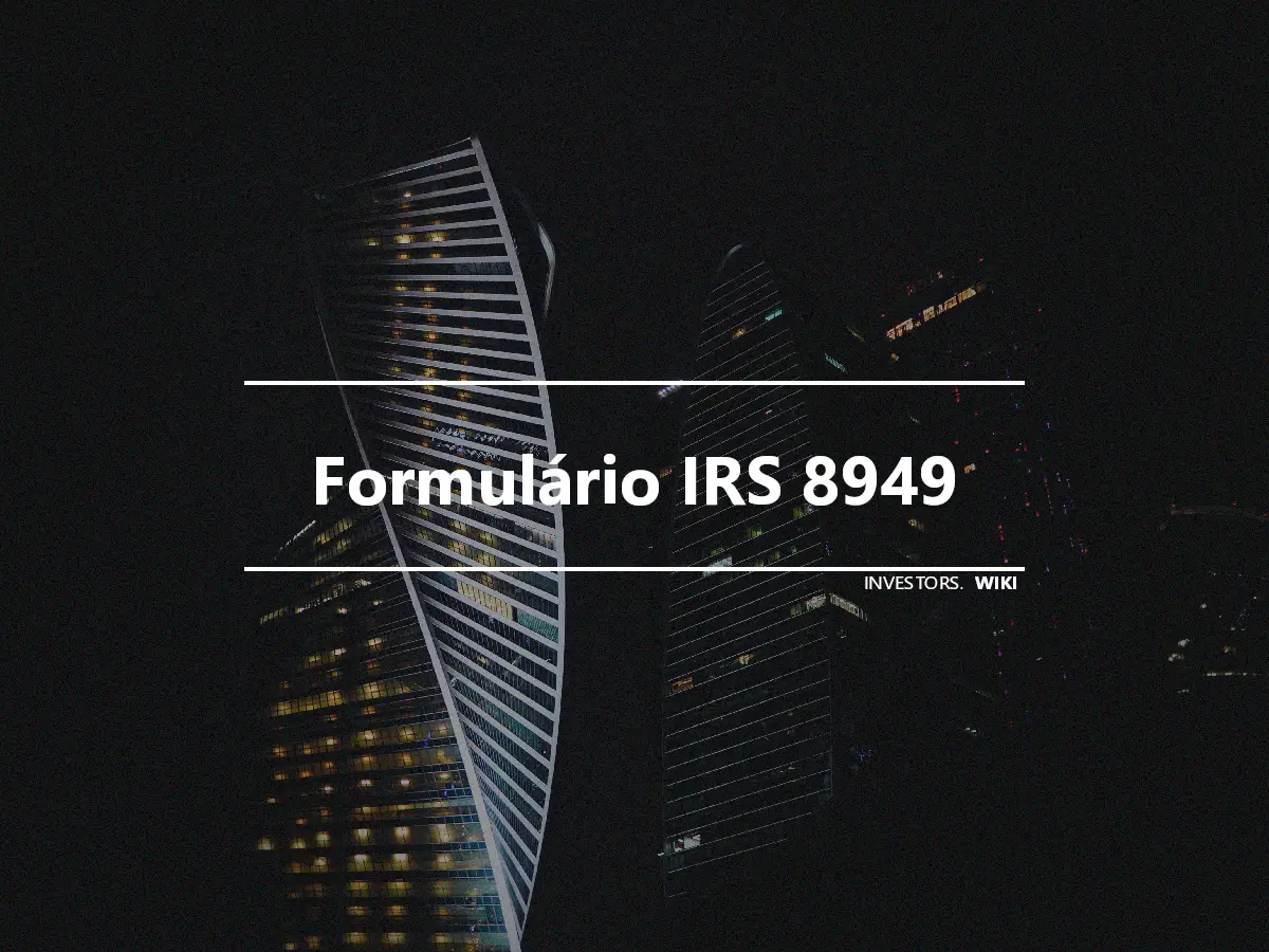 Formulário IRS 8949