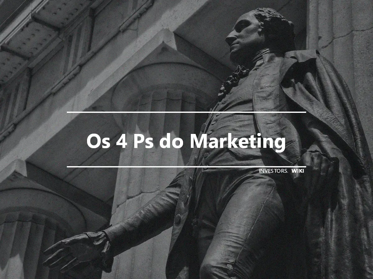 Os 4 Ps do Marketing