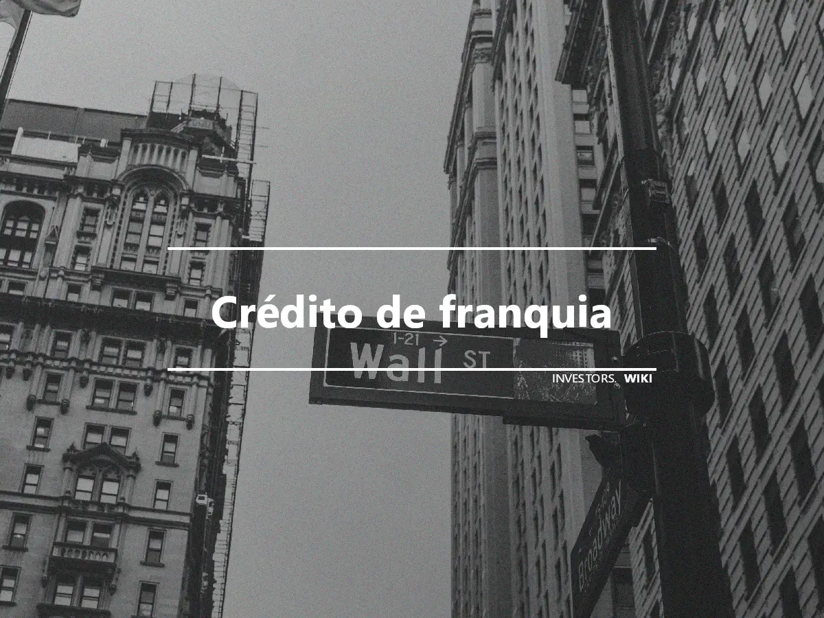 Crédito de franquia