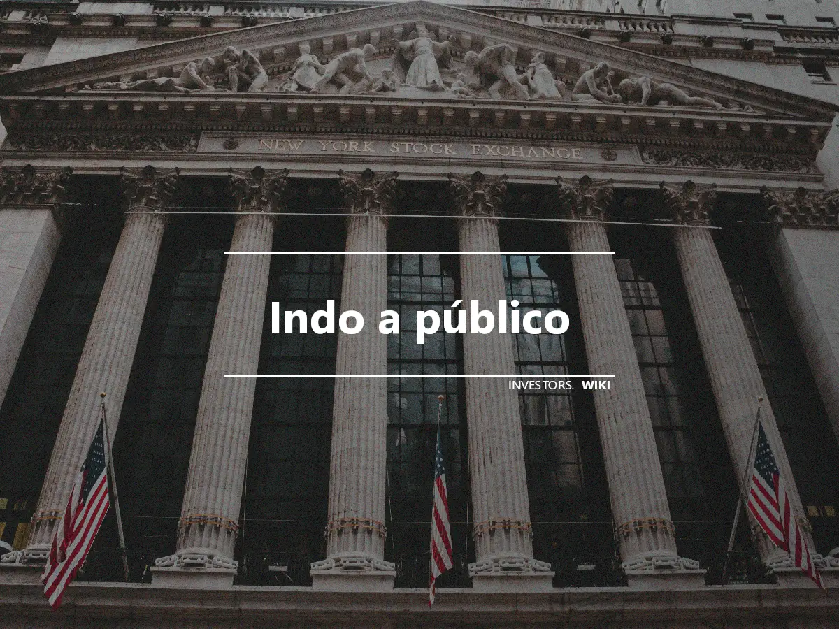 Indo a público