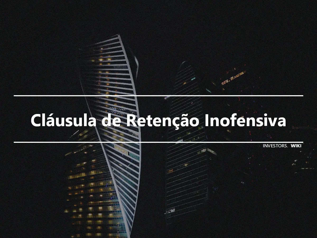 Cláusula de Retenção Inofensiva