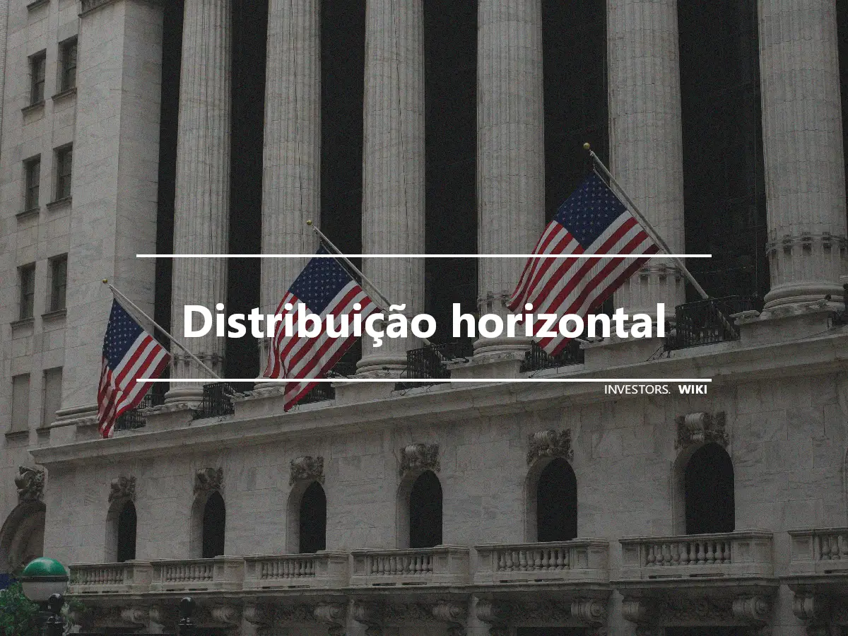 Distribuição horizontal