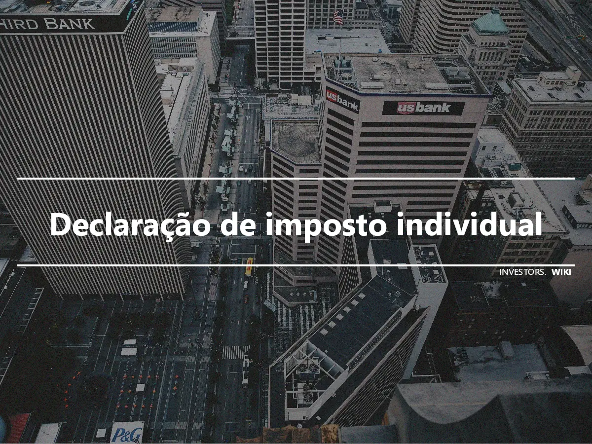 Declaração de imposto individual