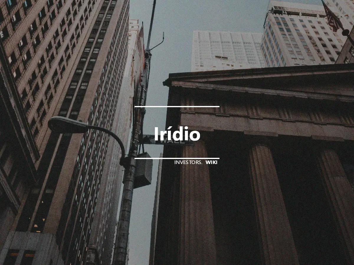 Irídio