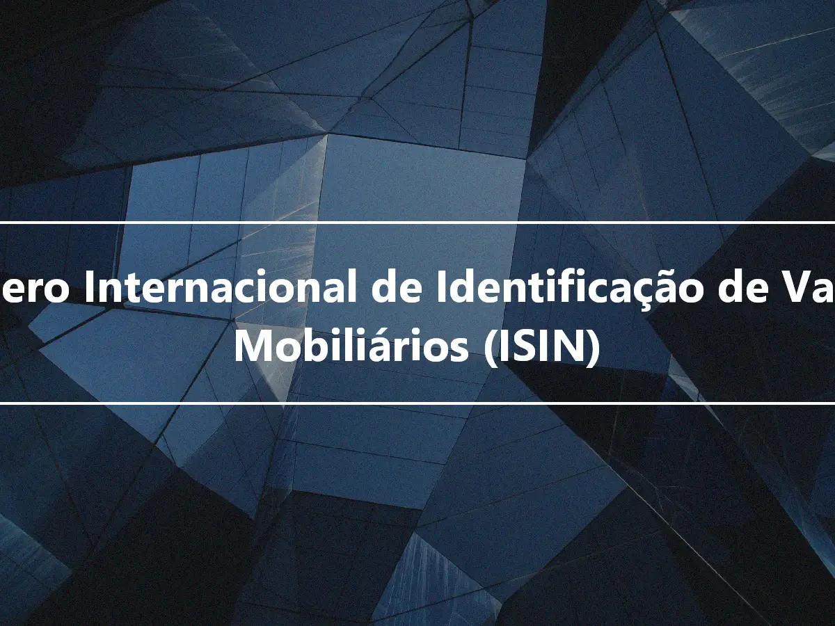 Número Internacional de Identificação de Valores Mobiliários (ISIN)
