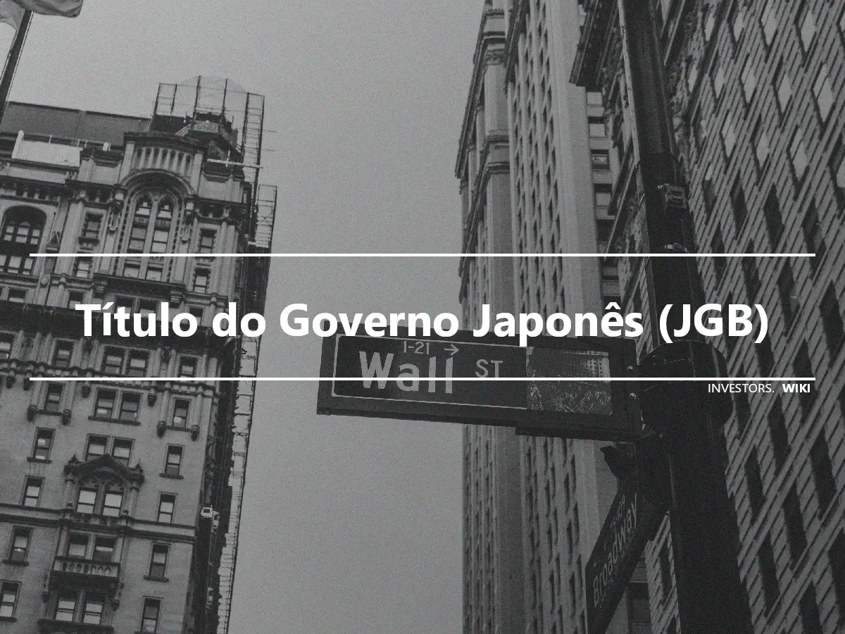 Título do Governo Japonês (JGB)