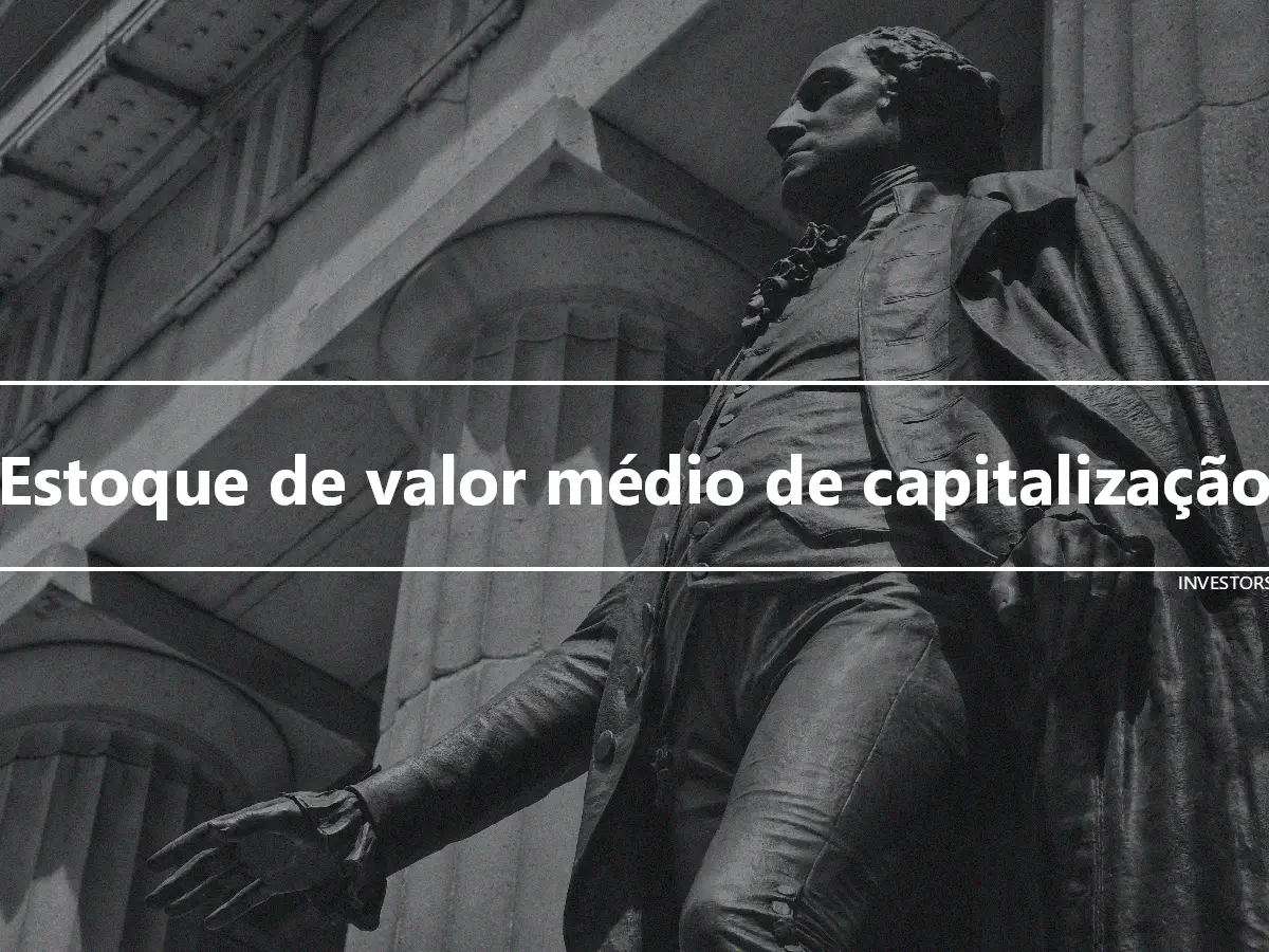 Estoque de valor médio de capitalização