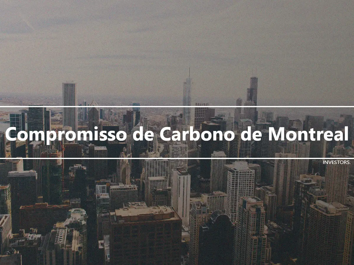 Compromisso de Carbono de Montreal