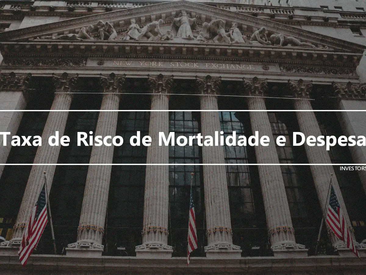 Taxa de Risco de Mortalidade e Despesa