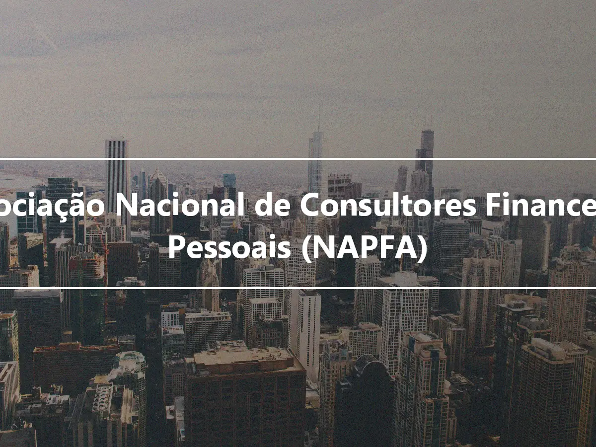 Associação Nacional de Consultores Financeiros Pessoais (NAPFA)
