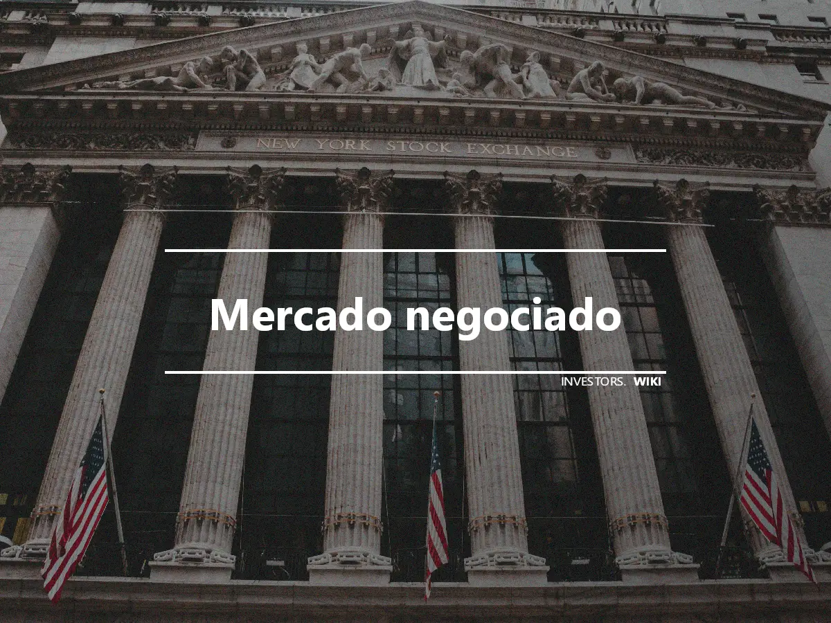 Mercado negociado