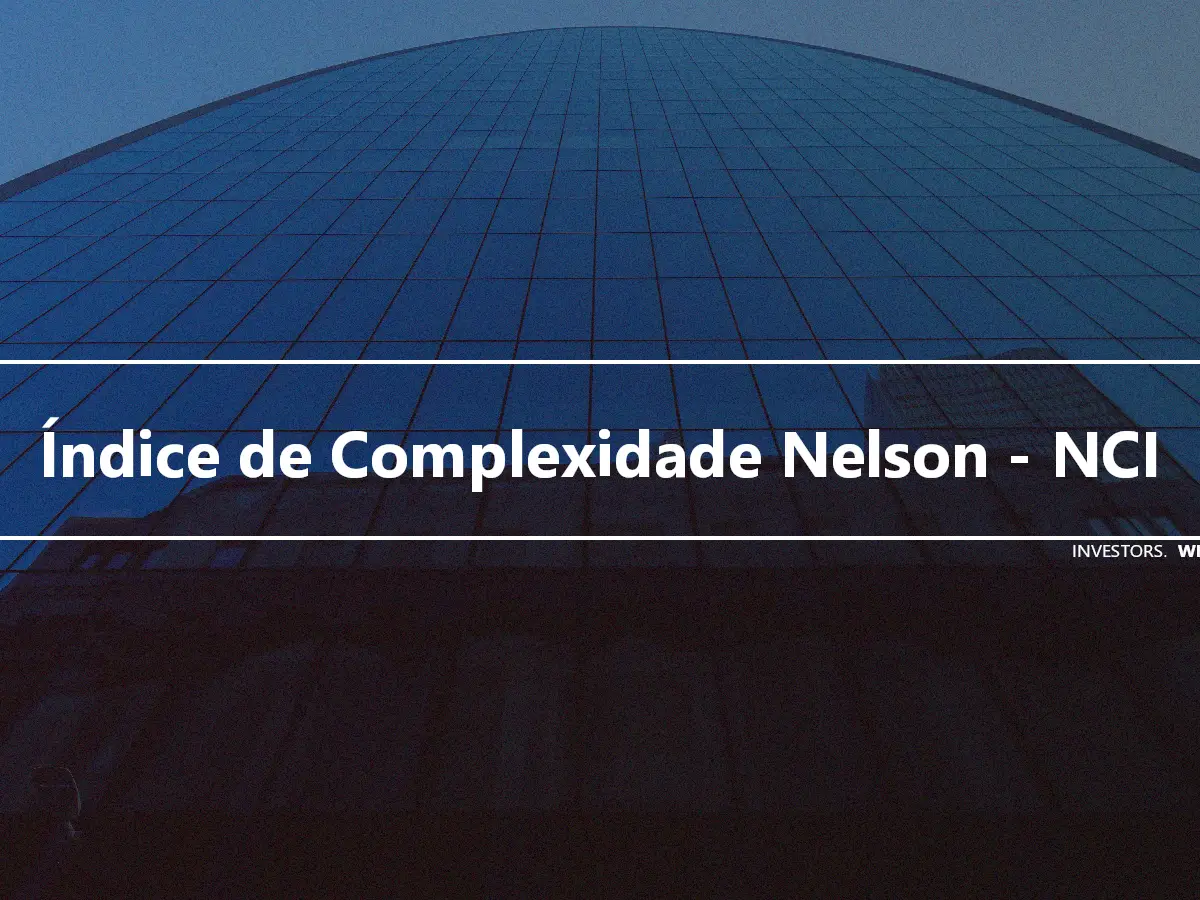Índice de Complexidade Nelson - NCI