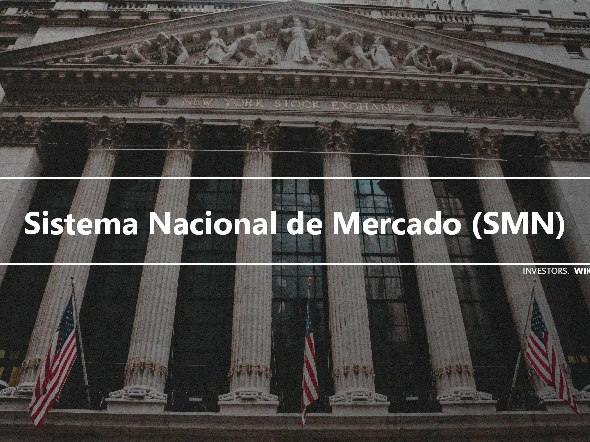 Sistema Nacional de Mercado (SMN)