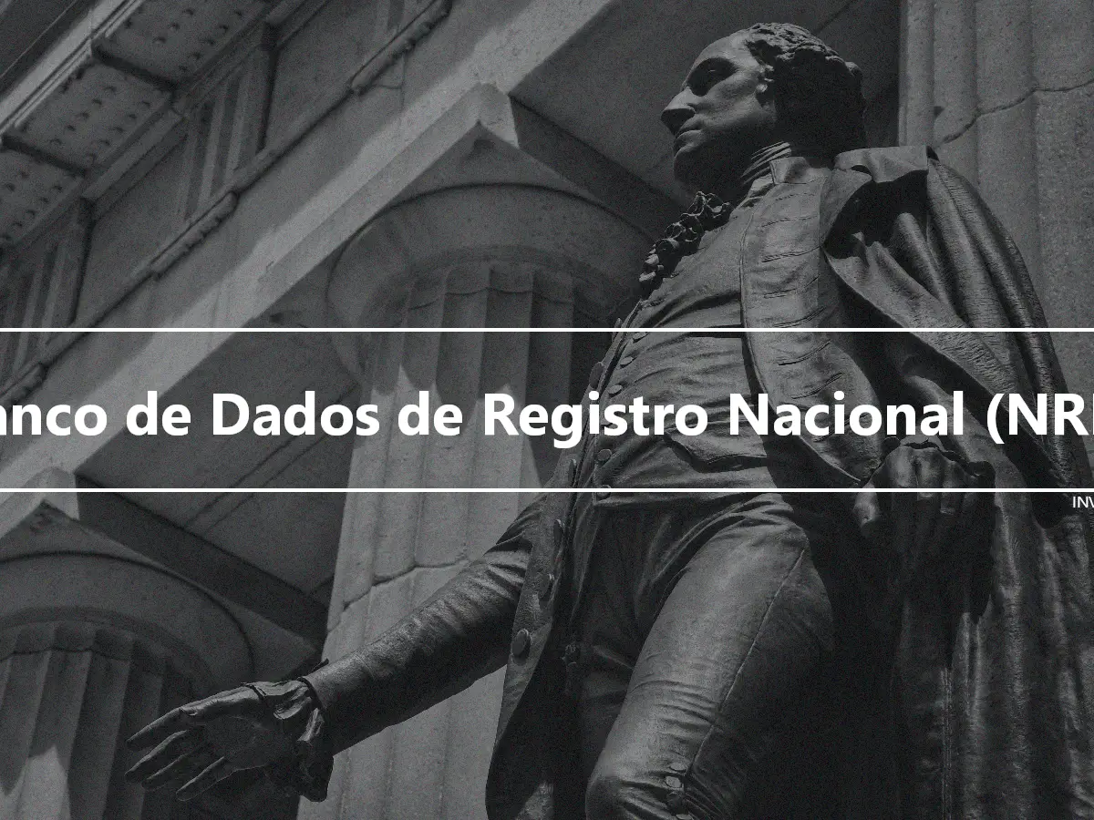 Banco de Dados de Registro Nacional (NRD)