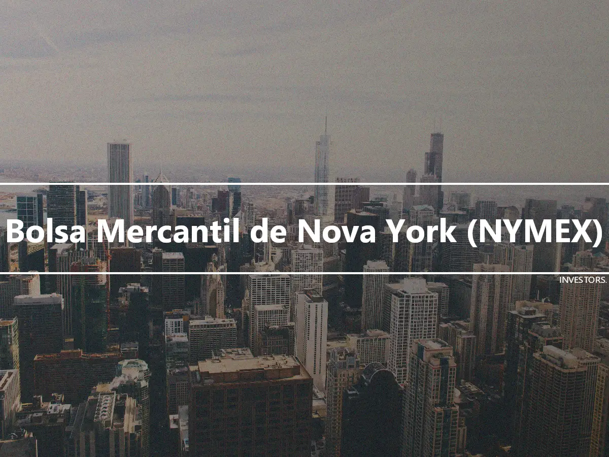 Bolsa Mercantil de Nova York (NYMEX)
