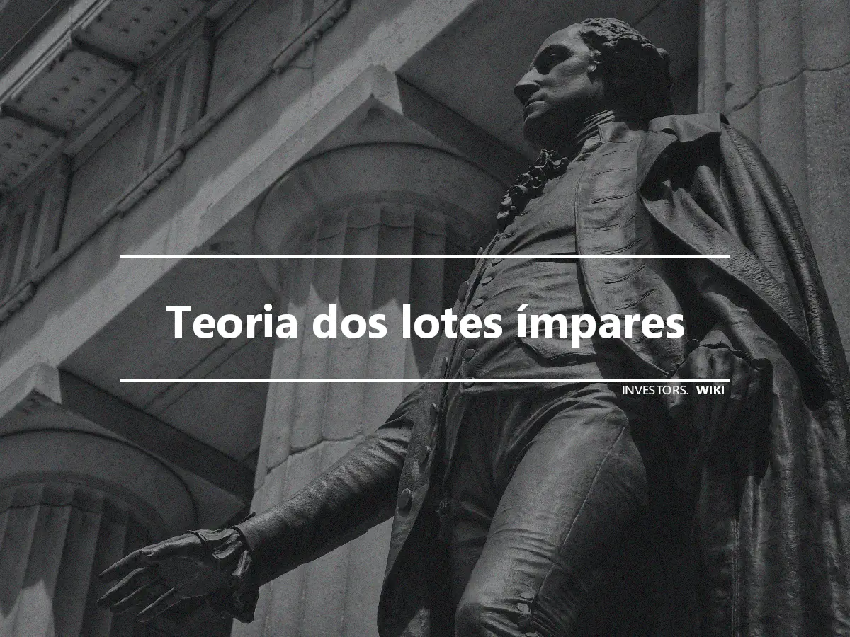 Teoria dos lotes ímpares