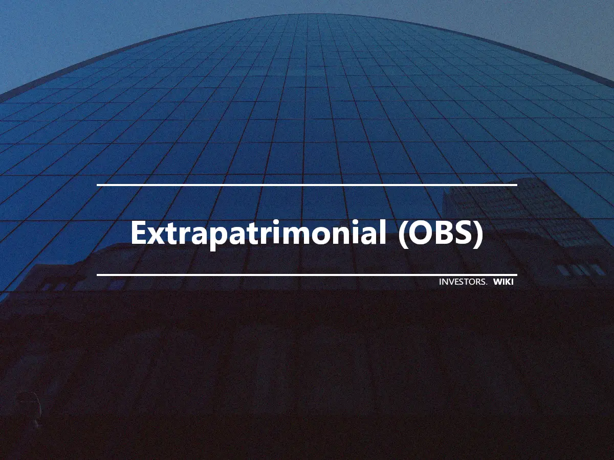 Extrapatrimonial (OBS)