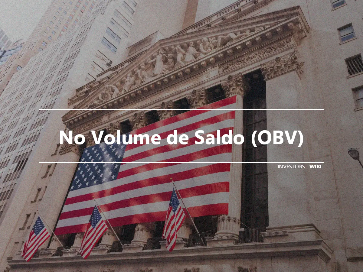 No Volume de Saldo (OBV)