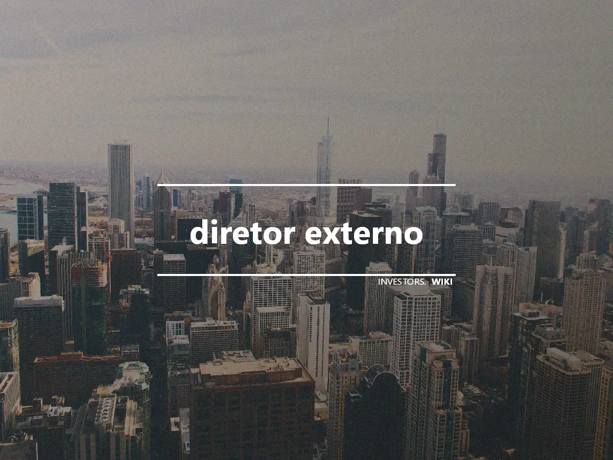 diretor externo